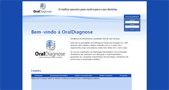 Desktop Screenshot of oraldiagnose.com.br