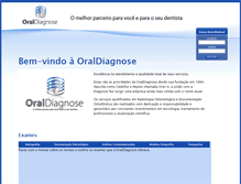 Tablet Screenshot of oraldiagnose.com.br